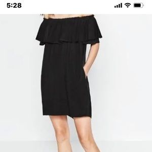 Zara off the Shoulder Dress